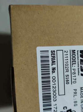 议价全新WEST温控器P8170，型号2111102R+S160