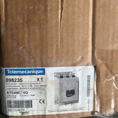 议价全新施耐德软启动器ATS48C14Q 230-415V