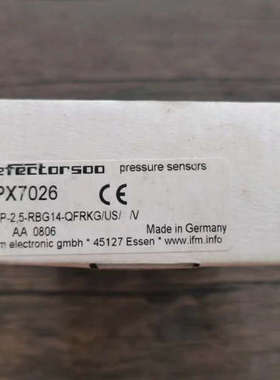 全新原装正品 IFM易福门 PX7026 传感器，，