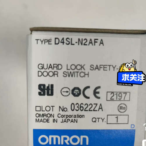 D4SL-N2AFA原装开关 OMRON行程开关,