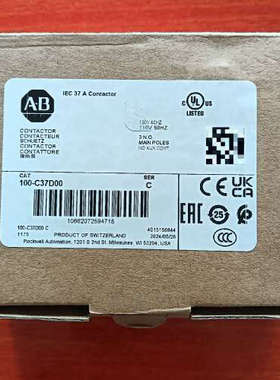全新 100-C37D00 AB交流接触器100-C37KD00