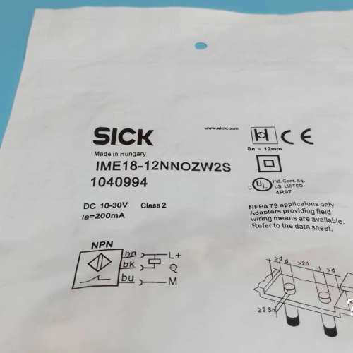 全新原装SICK西克IME18-12NNOZW2S传感器10