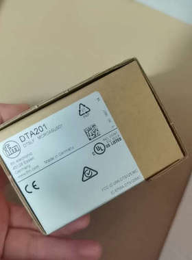 议价IFM易福门DTA201全新原装正品包装上面有贴纸，只有