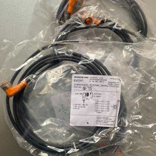 议价IFM易福门 连接线 EVC547 全新原装 现货