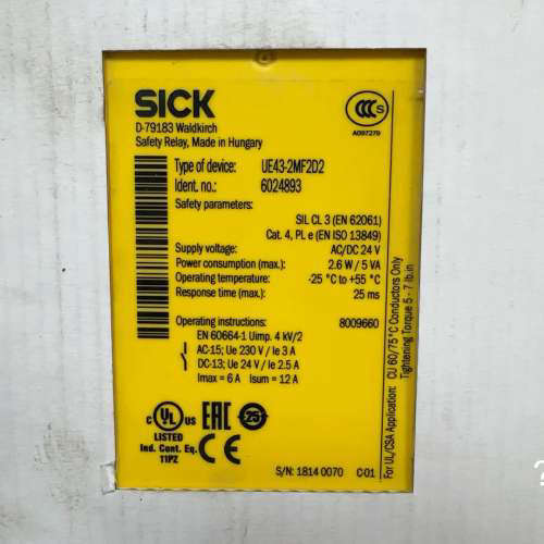 议价商品西克UE43-2MF2D2  全新原装正品   未使用 仅开