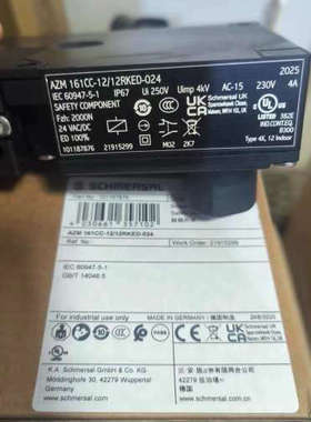 AZM 161CC-12/12RKED-024施迈赛开关