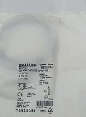 巴鲁夫BES00CP原装进口BES M08EF-NSC20B议价