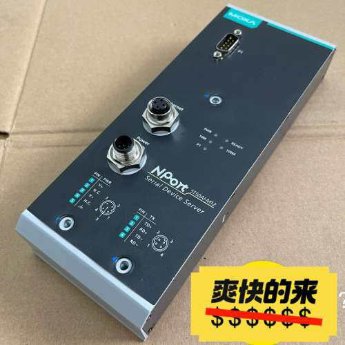 议价MOXA摩莎串口服务器NPort 5150AI-M12-CT