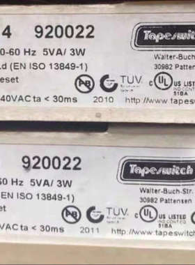 全新原装正品Tapeswitch 920022
