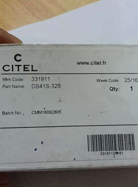 DS41S-320，331911 ，CITEL西岱尔防雷模块