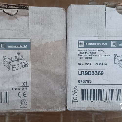 议价全新施耐德热过载继电器LR9D5369   90-150A，