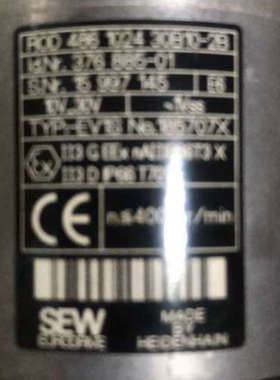 议价sew编码器ev1s,No:185707x