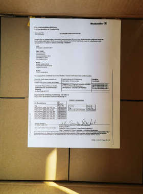 议价商品全新原装正品魏德米勒防爆单相开关电源 2467000000