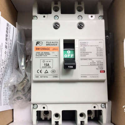 议价商品原装FUJI/富士 塑壳断路器BW125RAGC 2P 15