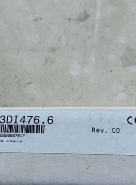 贝加莱DI476模块 3DI476.6 正宗全新原装正品 盒