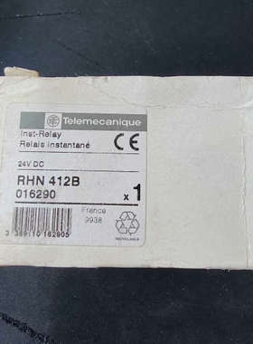 Telemecanique继电器 RHN412B 24V D