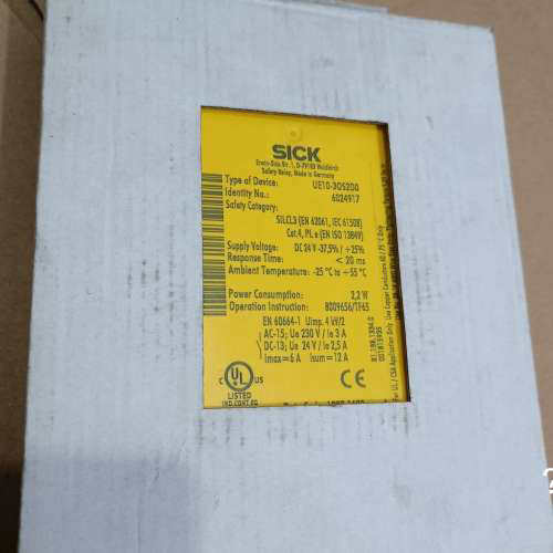 议价全新西克SICK安全继电器  UE10-30S2D0  ，原