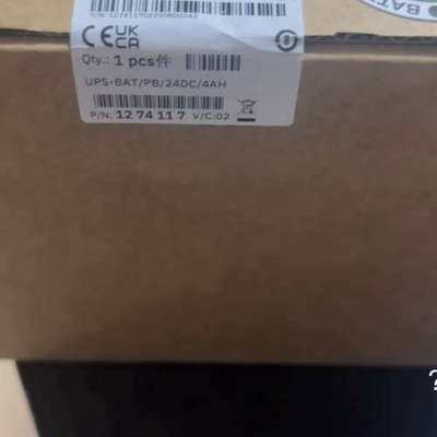 议价FINIX接触器电池1274117 UPS-BAT/PB/2