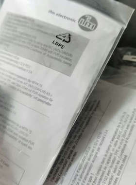 议价全新原装IFM易福门E70587