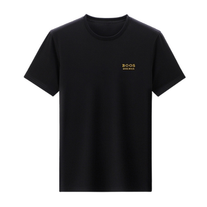 2025夏装新款男印花冰丝短袖t恤