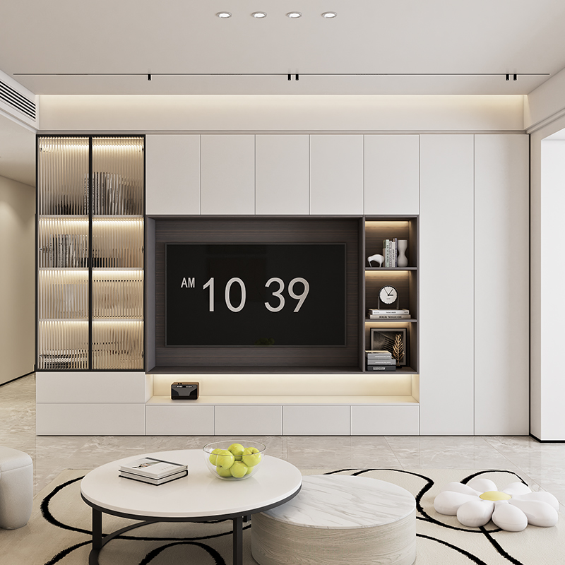 香港包邮简约现代背景墙