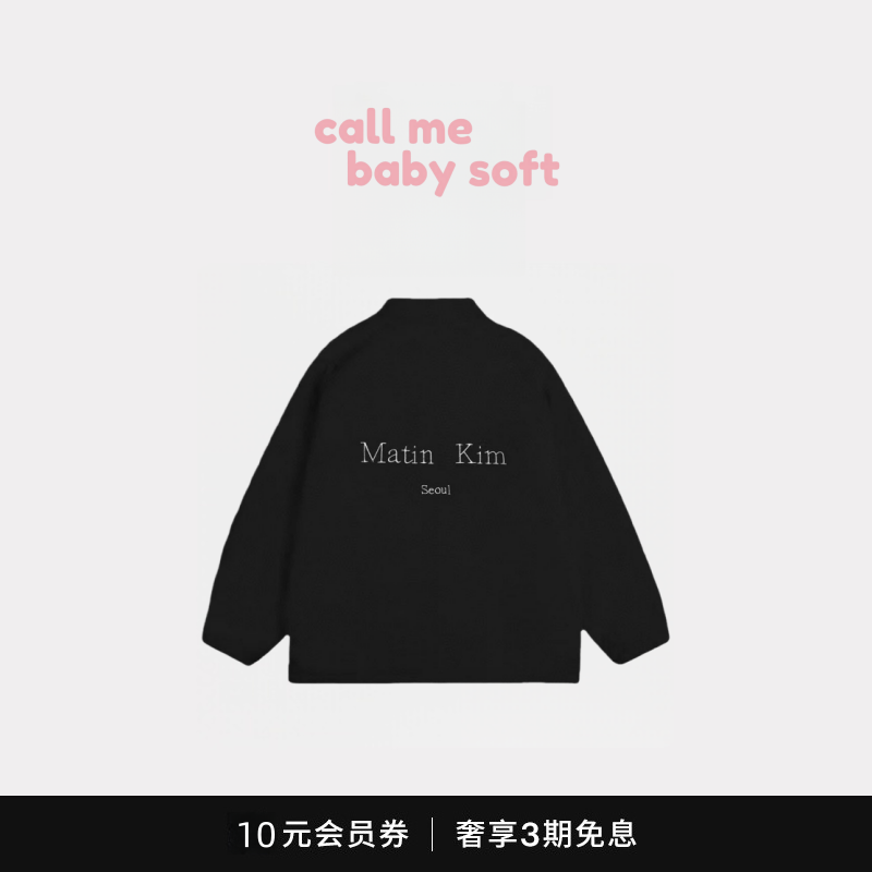 ●callmebabysoft韩国小众潮牌MatinKim羊羔毛拉链外套摇粒绒夹克