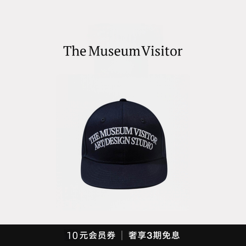 【现货】Themuseumvisitor迷彩刺绣棒球帽鸭舌帽金娜英同款平檐帽