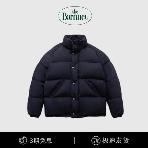 【现货】韩国thebarnnet 2022冬季轻薄保暖白鸭绒立领羽绒服外套