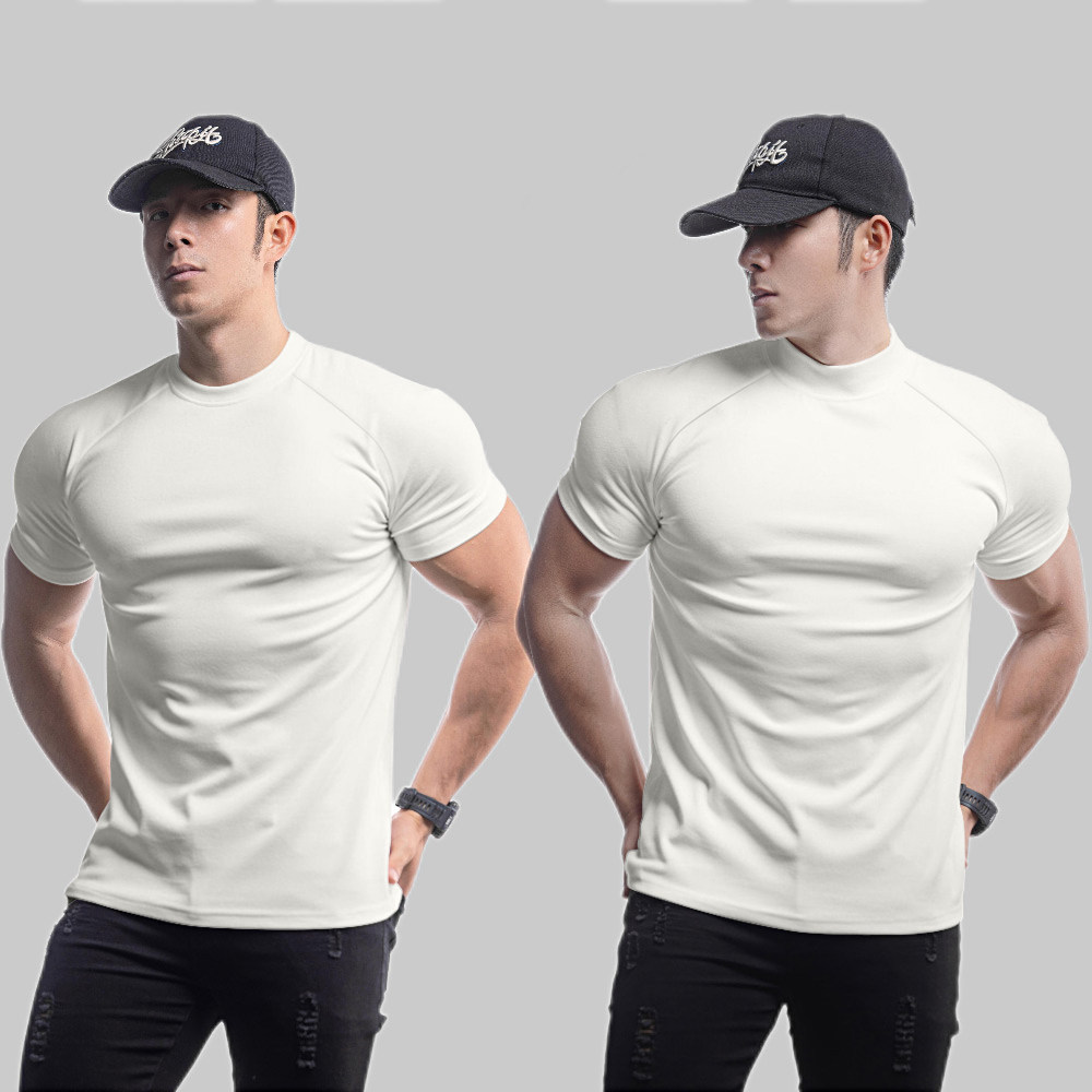 秋冬重磅德绒保暖运动短袖t恤男士修身收袖口跑步插肩健身训练服,运动服/休闲服装,运动T恤,淘宝优惠券,粉丝福利购,淘宝优惠卷