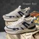 休闲秋季 男鞋 运动鞋 阿甘鞋 ELEGANT 厚底增高透气复古跑步鞋 ROSE