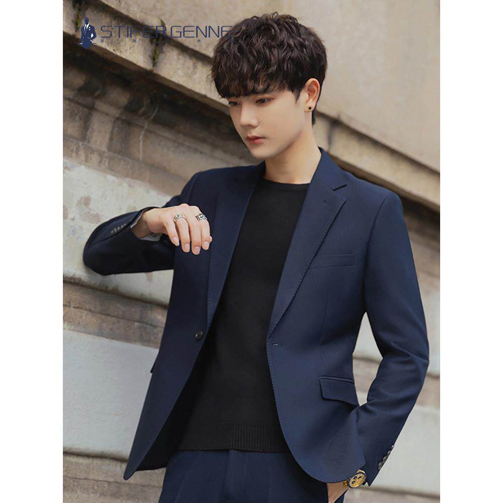 STIFER GENNE休闲西装外套男结婚礼服新郎正装商务高档男士西服套