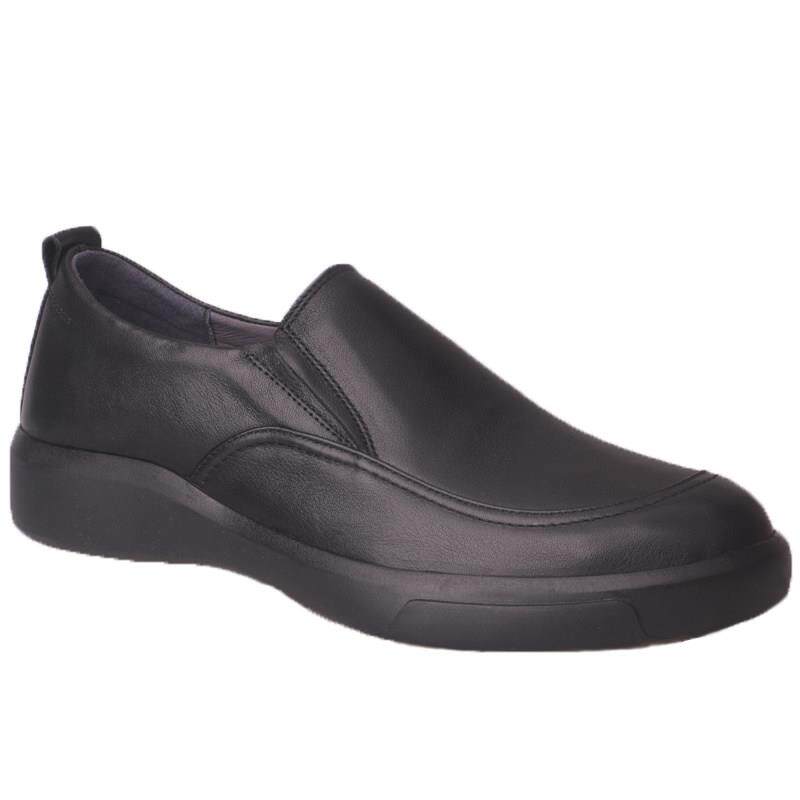 TSMR 稳稳C位各种场合随心搭！头层牛皮时尚商务真皮软底乐福鞋男