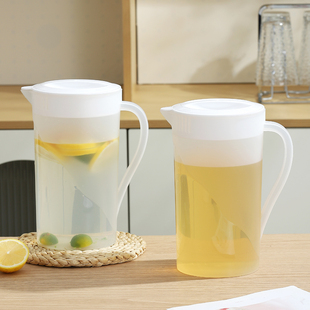 痛快喝杯！加厚冷水壶冰箱大容量塑料储水杯饮料水果冷泡茶苏打水