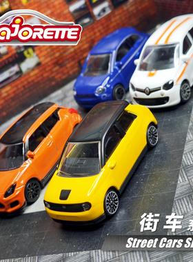 Majorette美捷轮街车小型车雨燕雷诺TWINGO菲亚特车模玩具以上