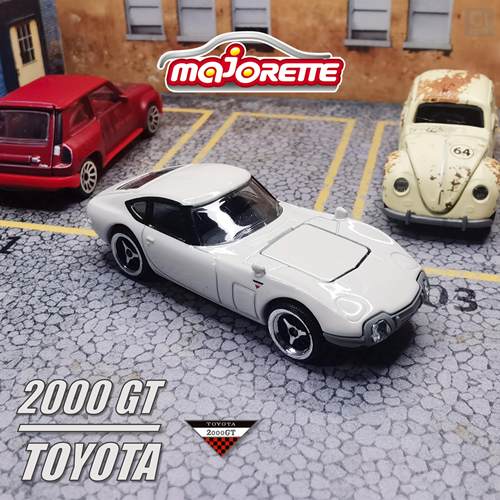 美捷轮丰田合金2000GT复古车模