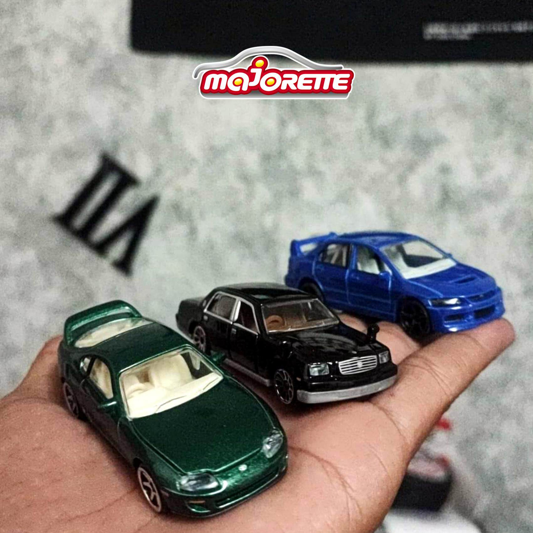 Majorette美捷轮日系轿车三菱evo9丰田世纪Supra合金进口车模1:64