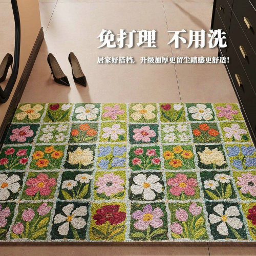 免洗丝圈防水防滑刮泥地垫定制