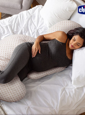 chicco护腰枕孕妇侧睡枕侧卧枕托腹枕头孕期怀孕夹腿抱枕睡觉