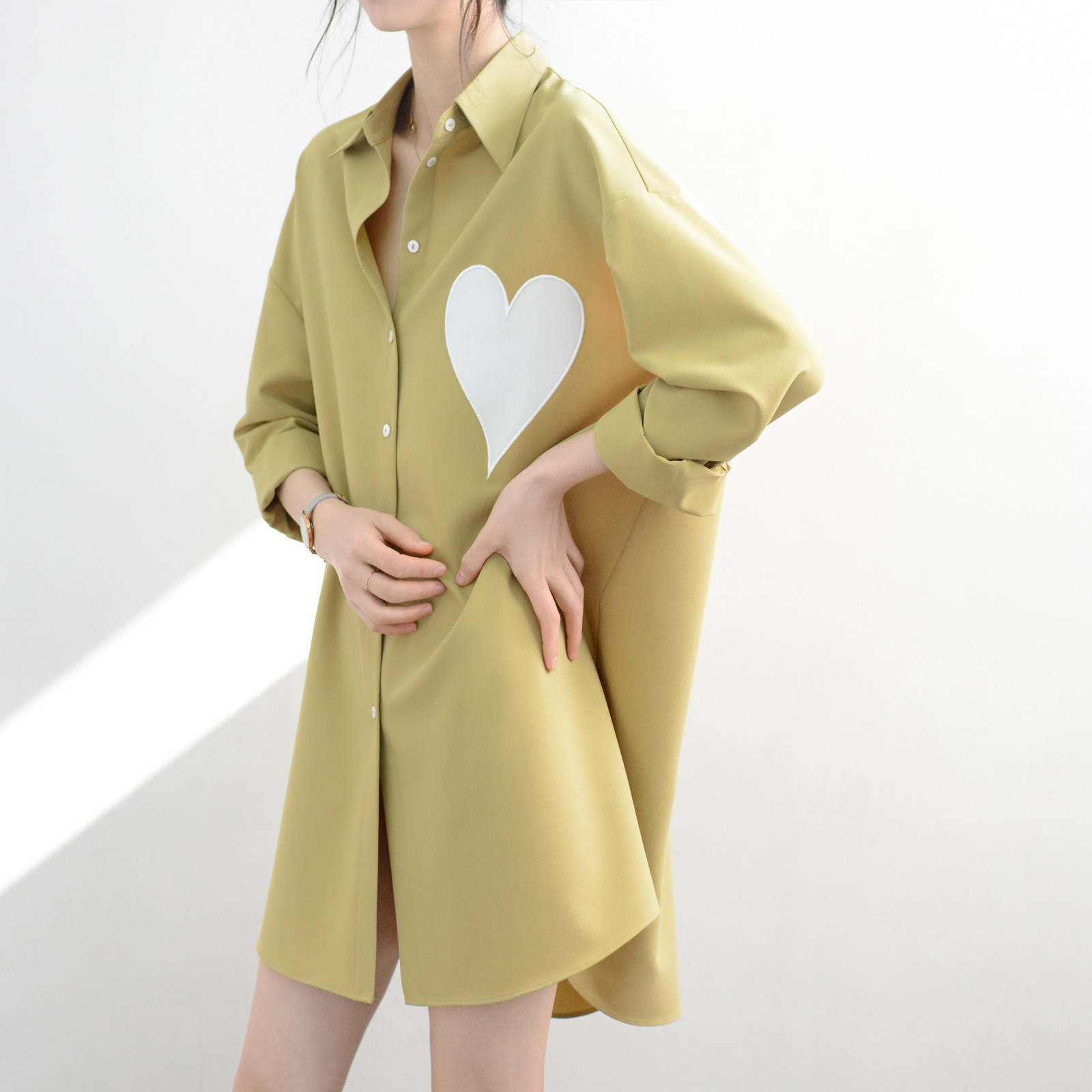 TRR廓形街头休闲长袖爱心