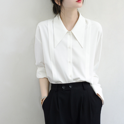 TRR小众长袖衬衣chic上衣