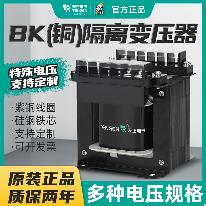 天正BK单相隔离变压器380V220V变220电器设备维修防触电隔离电源