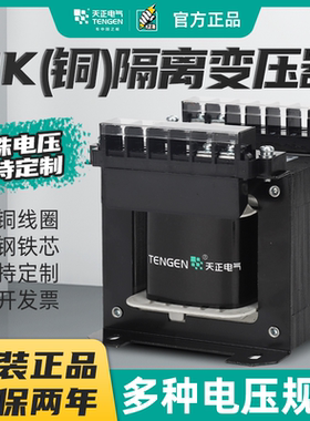 天正BK单相隔离变压器380V220V变220电器设备维修防触电隔离电源