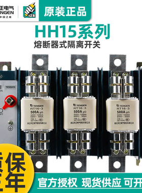 TENGEN天正 HH15熔断器式隔离刀开关QSA QP熔芯630A400A800A1000A