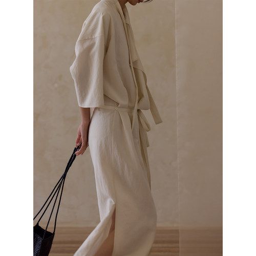 commusememory衬衫式连衣裙