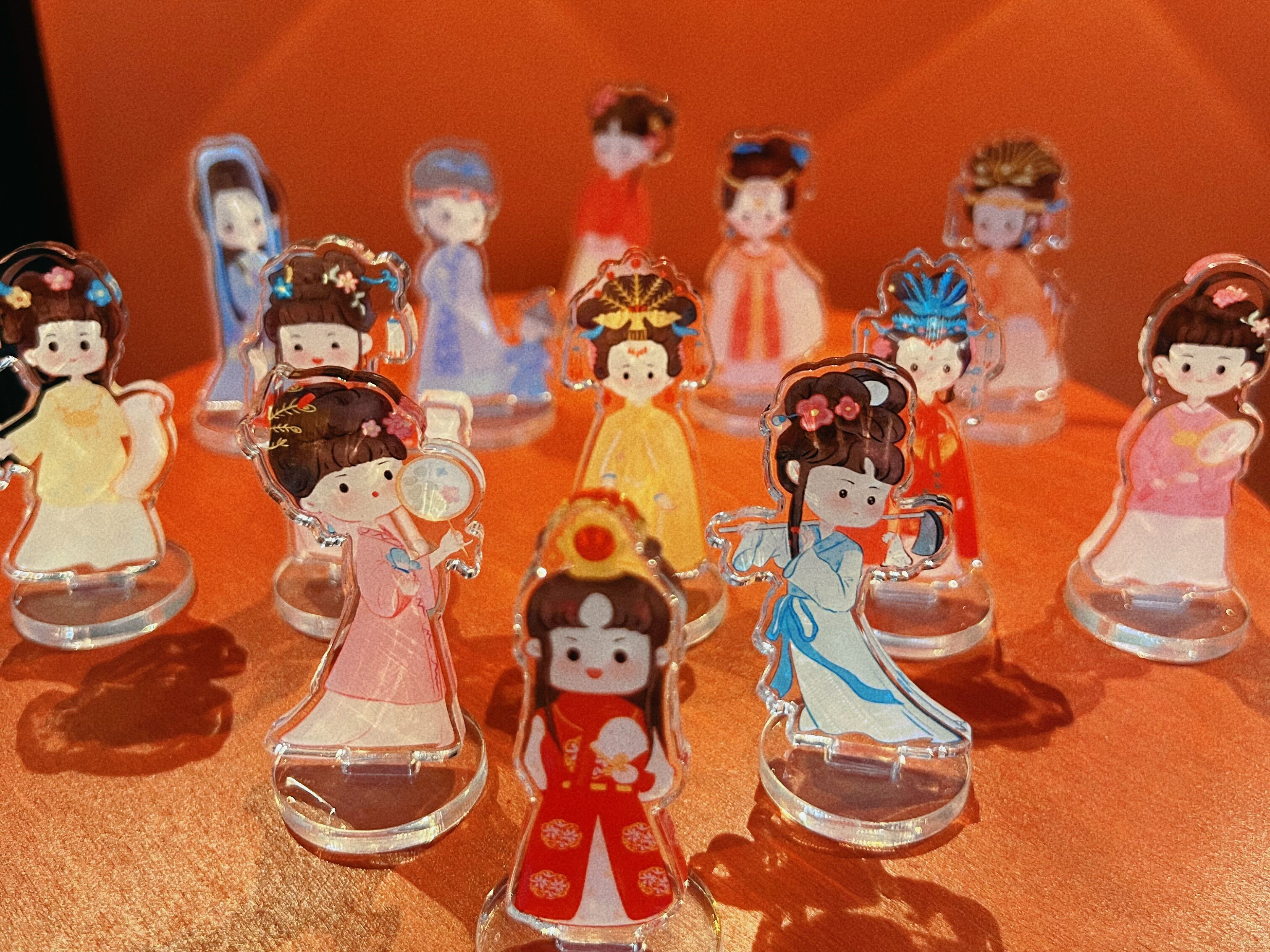 关中大侠的武馆原创设计红楼梦金陵十二钗贾宝玉卡通亚克力立牌