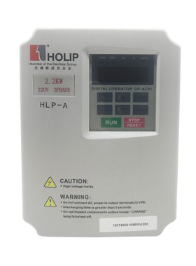 海利普变频器 HLPA02D223E 全新原装正品 HLP-A系列 2.2KW 220V！