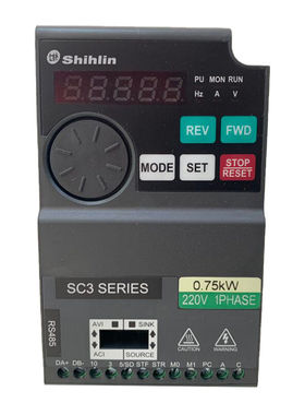 全新士林变频器SC3系列043 023 021 -0.4 0.75 1.5 2.2 3.7 5.5KW