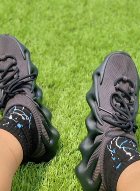 Adidas阿迪 Yeezy 450 Utility Black黑武士椰子450休闲鞋 H03665