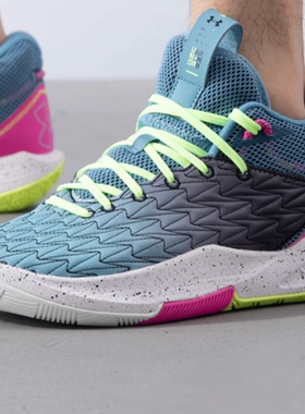 安德玛UA HOVR Havoc 5 Clone男子耐磨缓震运动篮球鞋3025605-300