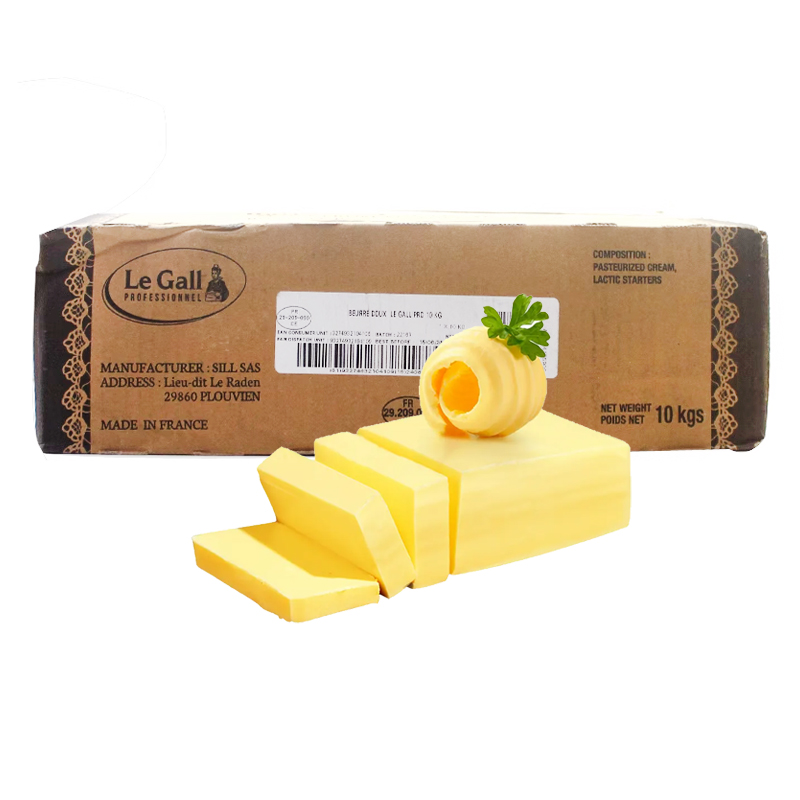 雅高勒黄油10kg酵动物黄油